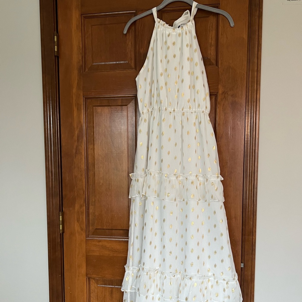 Red Dress Boutique- Endless Rose White Midi Dress